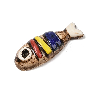 Handmade Porcelain Big Pendants PORC-Z003-01H-1