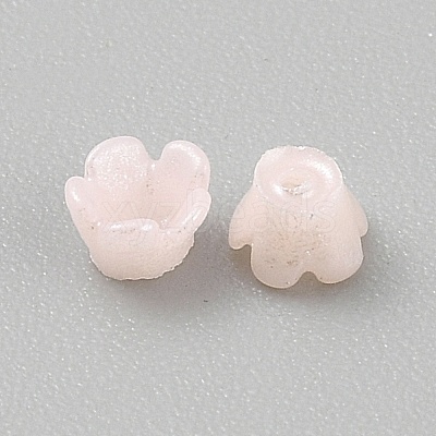Opaque Resin Bead Caps RESI-CJC0015-29E-1