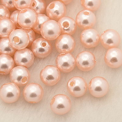Imitation Pearl Acrylic Beads PL614-7-1