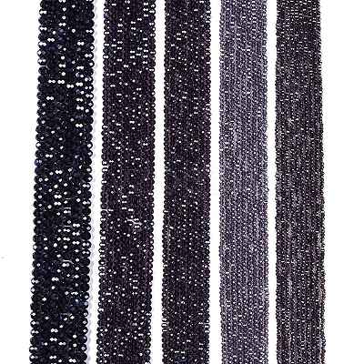 Electroplate Glass Beads Strands EGLA-A044-T4mm-A15-1