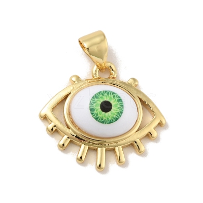 Brass Pendants KK-B059-42G-1