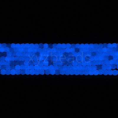 Synthetic Luminous Stone Beads Strands G-C086-01B-10-1