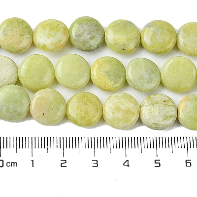 Natural Lemon Jade Beads Strands G-K365-A03-01-1