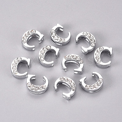 Alloy Slide Charms PALLOY-WH0066-21C-1