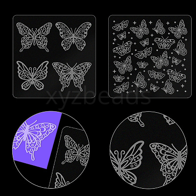 Acrylic Clay Texture Boards DIY-WH0498-0017-1