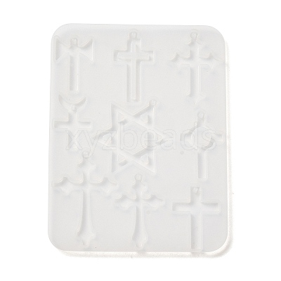 Star of David & Cross Pendant DIY Silicone Molds X1-SIMO-C012-05-1