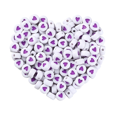 Opaque Acrylic Beads LS-X1-MACR-N008-57D-1