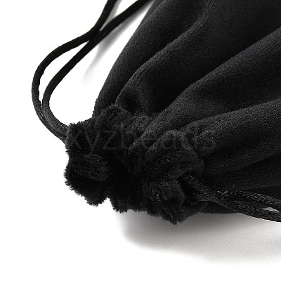 Velvet Jewelry Drawstring Storage Pouches ABAG-P013-02C-01-1