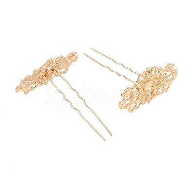 Alloy with Iron Hair Fork Findings AL-CBA8479-01KCG-1