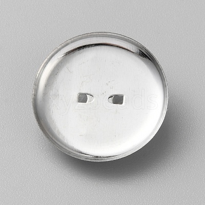 Iron Brooch Base Settings IFIN-WH0085-15C-1