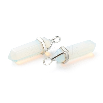 Opalite Pointed Pendants G-M378-01P-A24-1