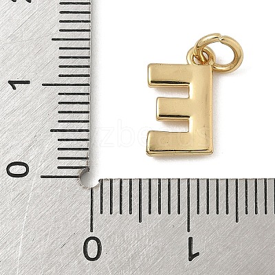Brass Charms KK-I382-08G-E-1