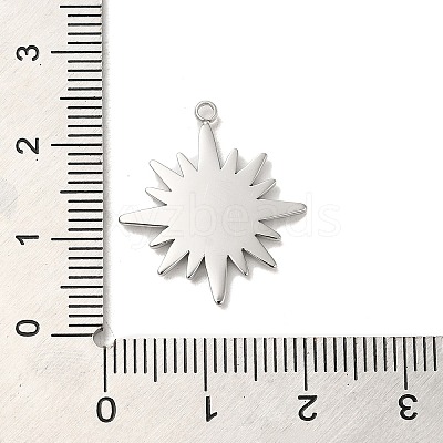 Non-Tarnish 304 Stainless Steel Pendants STAS-K263-36P-1