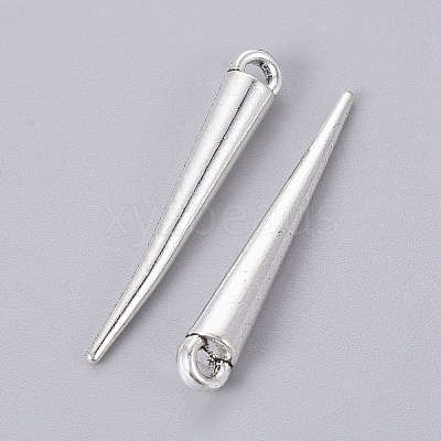Tibetan Style Alloy Spike Pendants LS-TIBEP-A16461-AS-RS-1