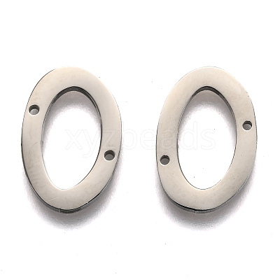 Non-Tarnish 304 Stainless Steel Links Connectors STAS-Y006-60P-O-1