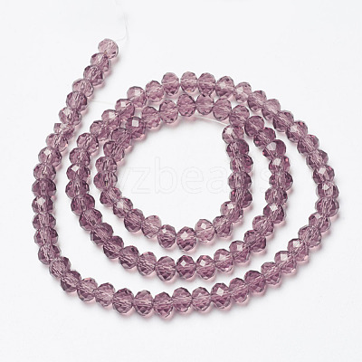 Glass Beads Strands EGLA-A034-T6mm-D13-1