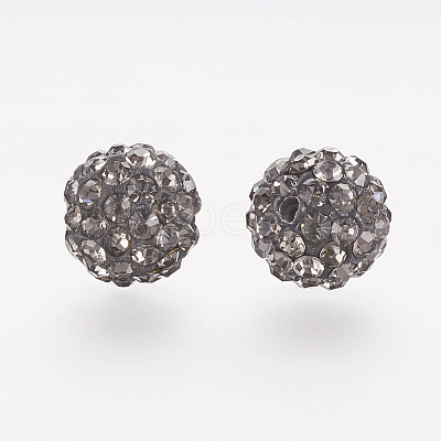 Polymer Clay Rhinestone Beads LS-RB-K050-10mm-C14-1