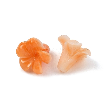 Dyed Synthetic Coral Beads GG-H001-01C-07-1