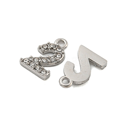304 Stainless Steel Pendants STAS-L080-002P-02-1