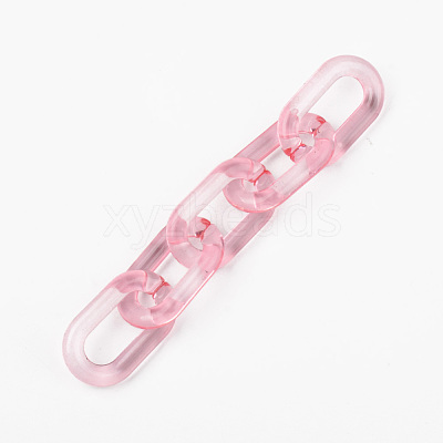 Transparent Acrylic Linking Rings OACR-T024-02-J08-1