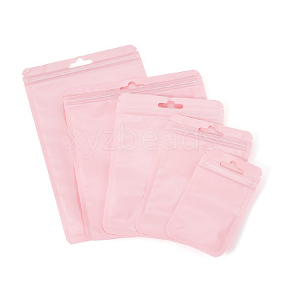 50Pcs 5 Styles Macaron Color Plastic Yin-yang Resealable Bags OPP-TADJ0001-03C-1