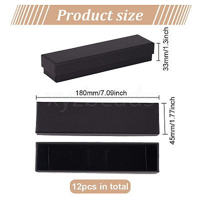 Kraft Paper Jewelry Boxes CON-WH0068-96-1