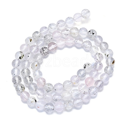 Natural Lepidolite Beads Strands G-G106-P01-03-1