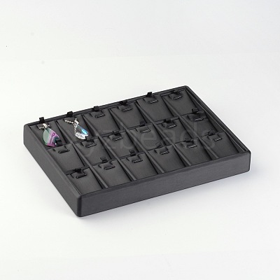 Wooden Necklace Presentation Boxes NDIS-O006-03-1