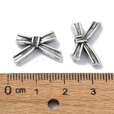 Tibetan Style Alloy Beads TIBEB-F065-07AS-09-1