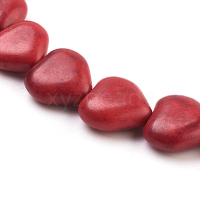 Synthetic Howlite Beads X-TURQ-17X18-118-1
