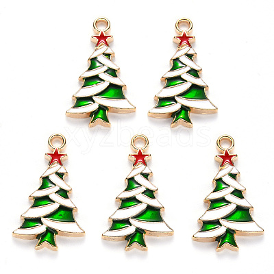 Alloy Enamel Pendants X-ENAM-S121-100-1