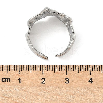 304 Stainless Steel Rings RJEW-D310-01D-P-1