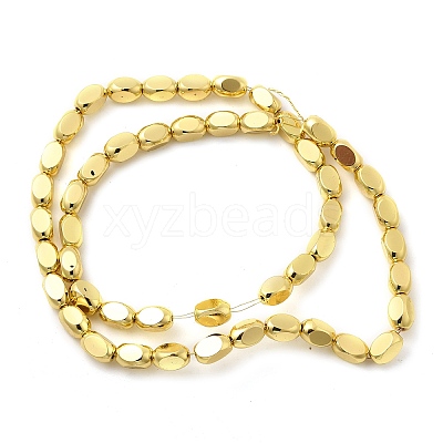 Electroplate Glass Beads Strands EGLA-F166-02A-G-1