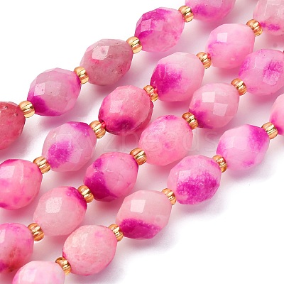 Natural White Jade Beads Strands G-D305-B01-01N-1