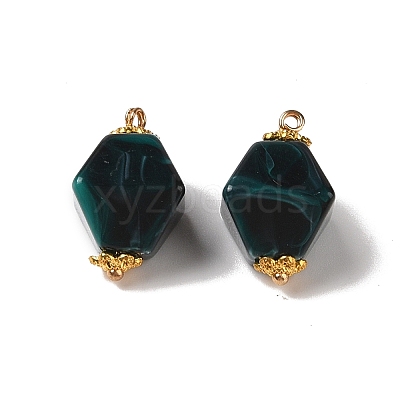 Two Tone Acrylic Pendants MACR-C033-07D-1