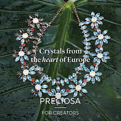 Preciosa® MAXIMA Crystal Round Stones Y-PRC-RBSS29-31110-1
