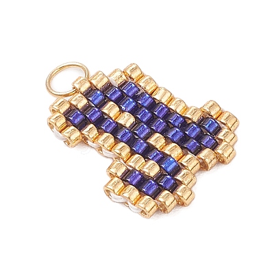 Handmade MIYUKI Seed Beads PALLOY-MZ00867-01-1