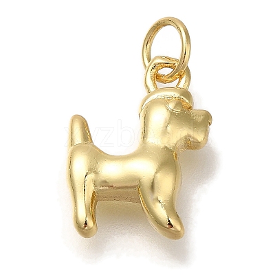 Rack Plating Brass Pendants KK-I720-19G-1