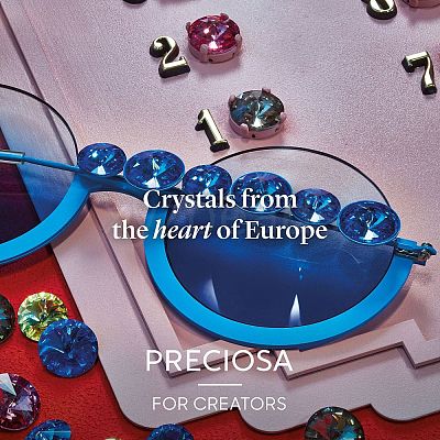 Preciosa® MAXIMA Crystal Round Stones X-PRC-RASS39-30340-1