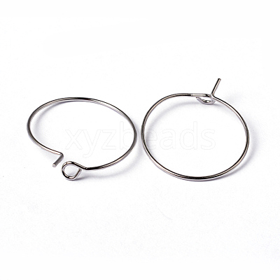 Brass Earrings Hoops X-EC067-1NF-1