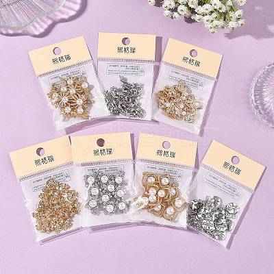 SHEGRACE Brass Spring Ring Clasps XGRQ58643-785P-1