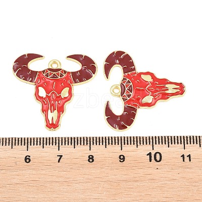 West Cowboy Theme Alloy Enamel Pendants LS-ENAM-L056-01B-03-1
