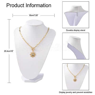 Jewelry Necklace Display Bust X-S015-A-1