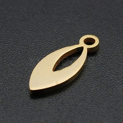 201 Stainless Steel Open Back Bezel Pendants STAS-R111-LA172-6-1