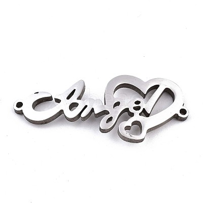 Tarnish Resistant 304 Stainless Steel Link Connectors STAS-T059-19P-1