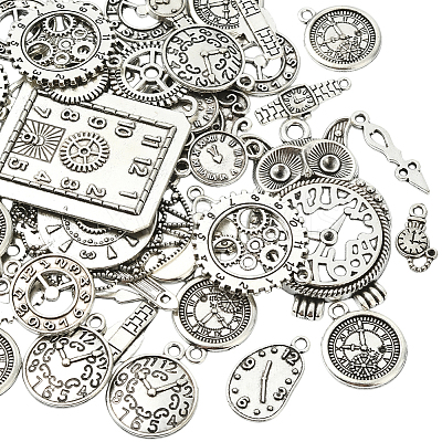1 Bags Tibetan Style Alloy Pendants FIND-SC0018-06AS-1