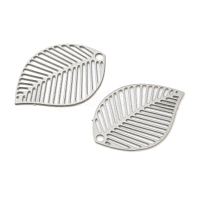 201 Stainless Steel Pendants STAS-C153-04B-P-1