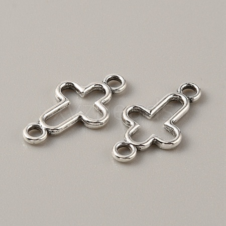 Tibetan Style Alloy Connector Charms FIND-CJC0007-42J-1