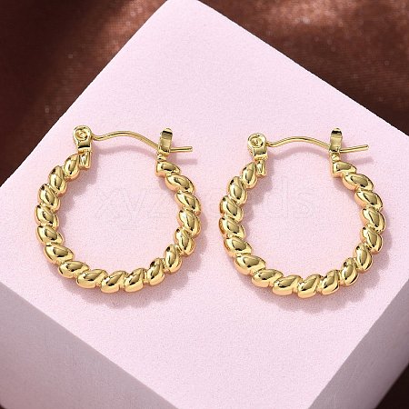 304 Stainless Steel Hoop Earrings for Women EJEW-L296-050G-1