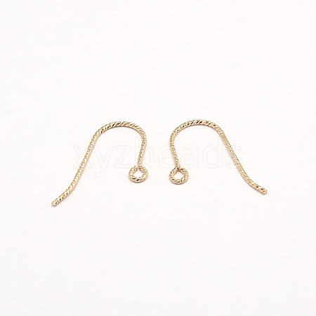 Yellow Gold Filled Earring Hooks KK-A130-04-1